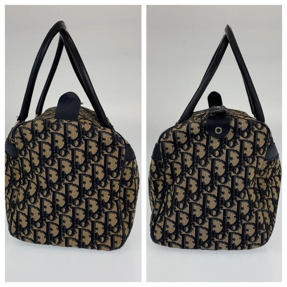 Dior Dior Vintage Trotter Canvas Handbag Canvas Handbag - Picture 3 of 8